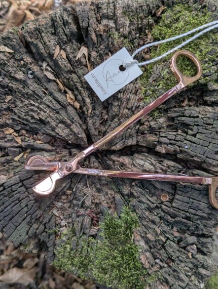 Foarfeca rose gold pentru fitil 2